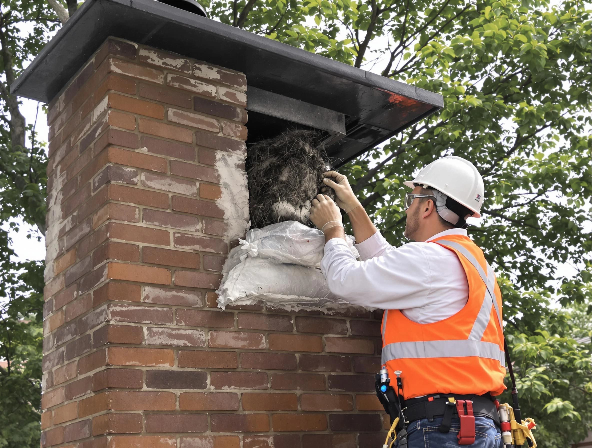 Humane removal of debris and animals by Youngtown Chimney Sweep in Youngtown, AZ