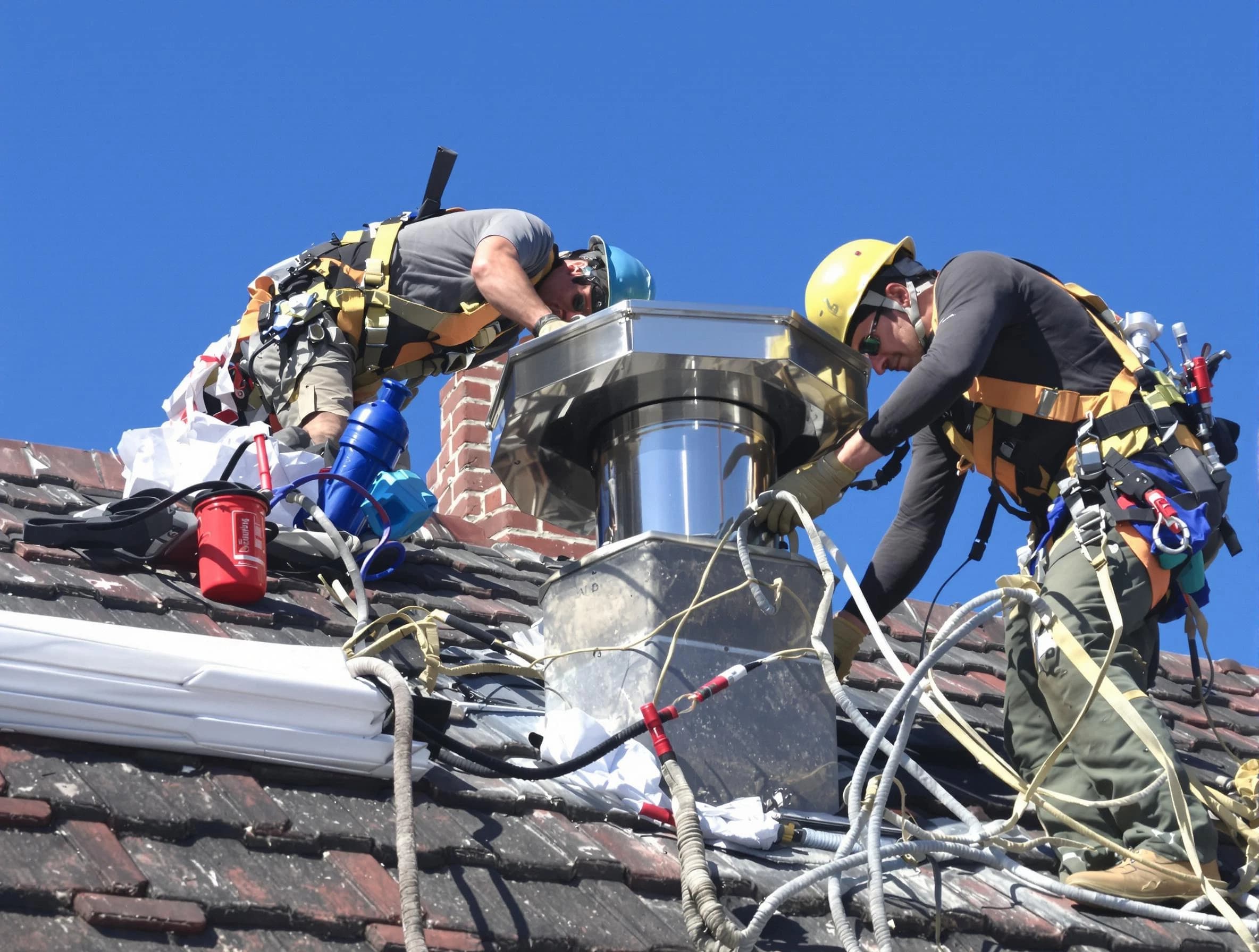 Protective chimney cap installed by Youngtown Chimney Sweep in Youngtown, AZ