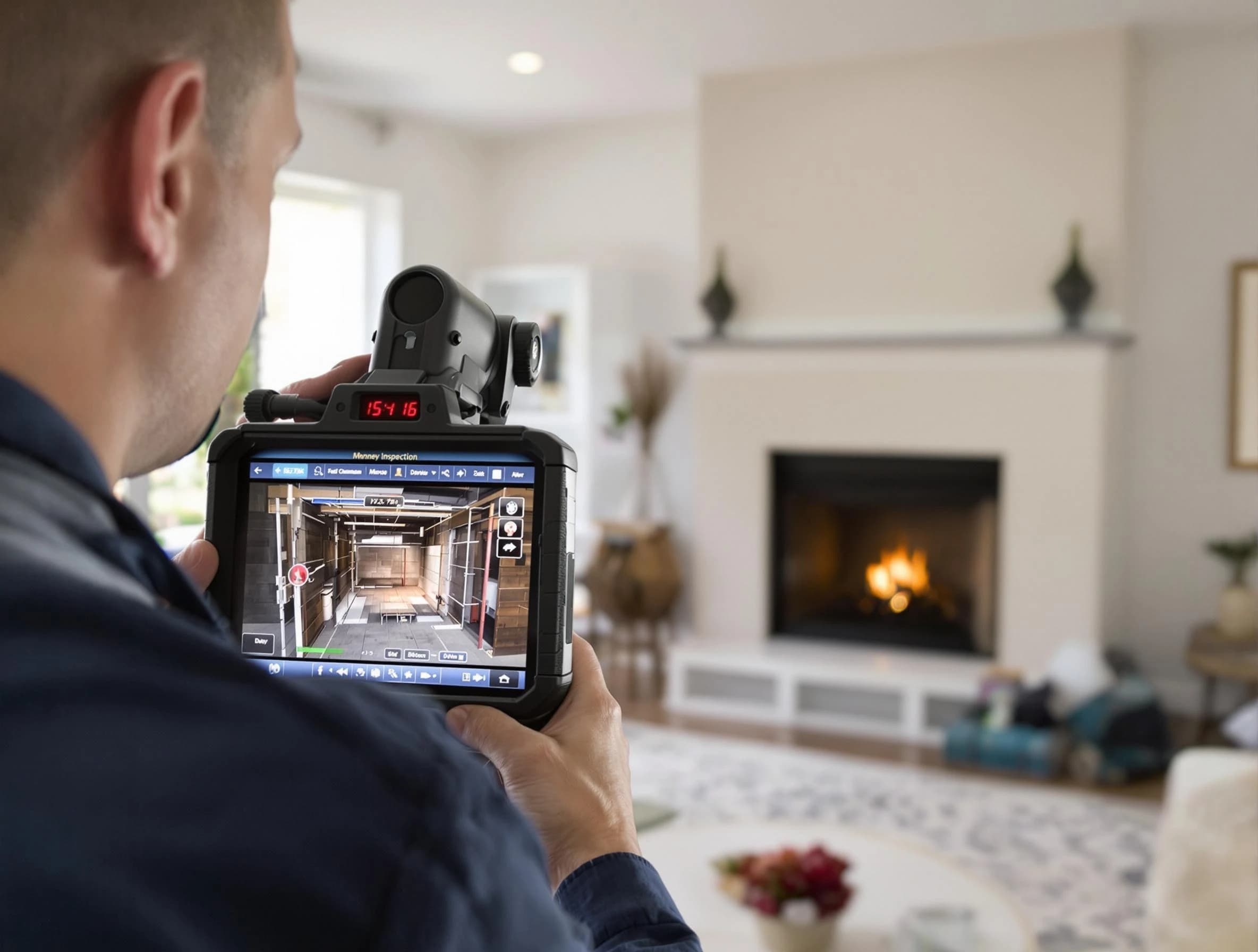 Youngtown Chimney Sweep conducting a thorough chimney inspection in Youngtown, AZ