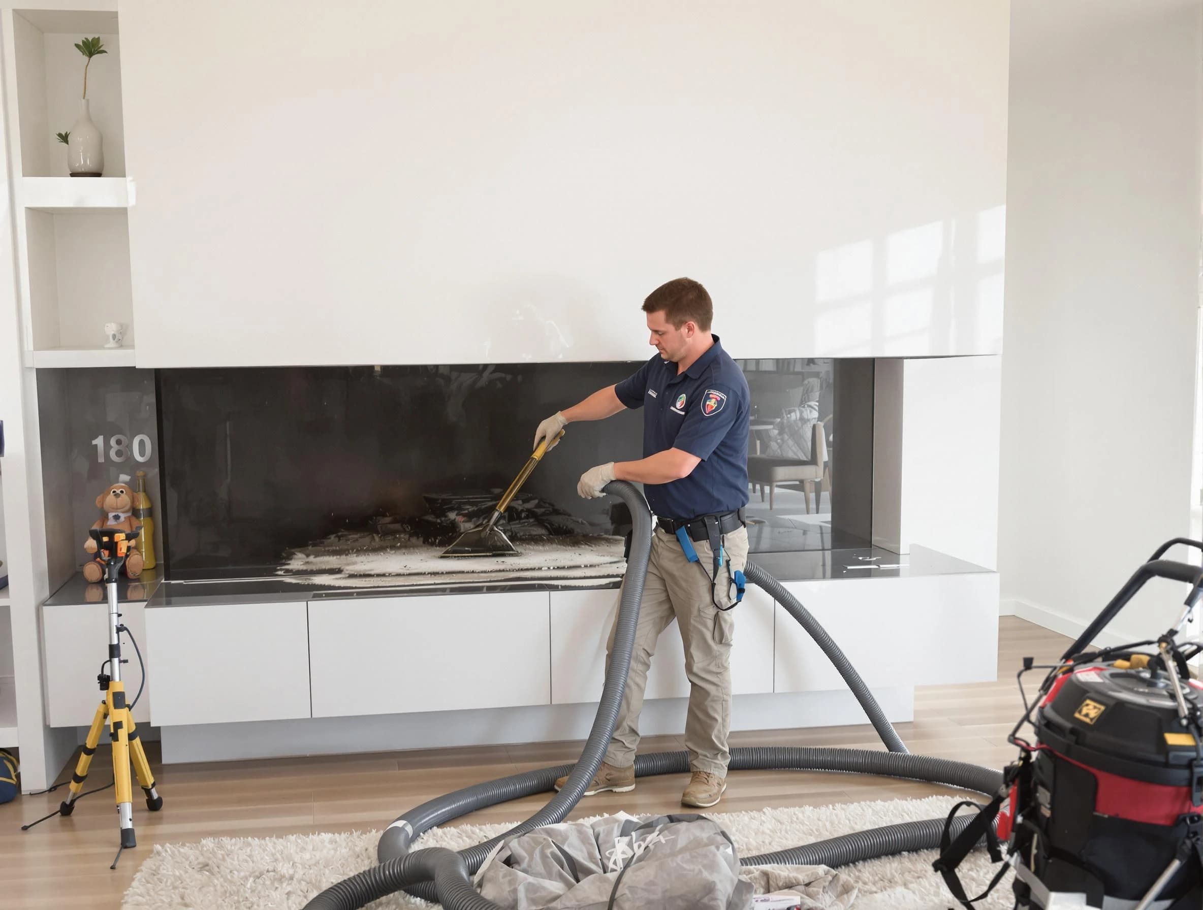 Youngtown Chimney Sweep technician providing chimney sweeping services in Youngtown, AZ