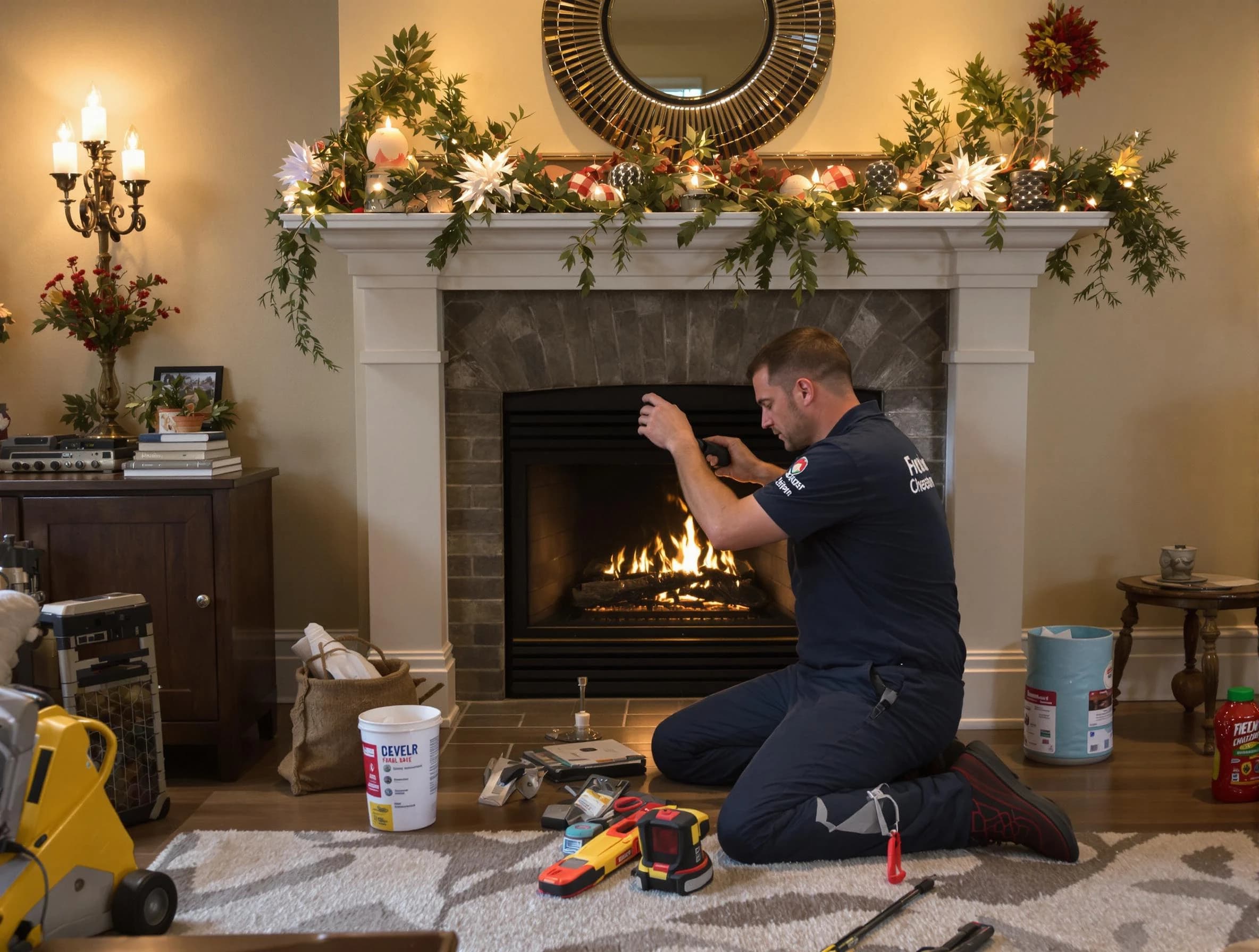 Youngtown Chimney Sweep offering fireplace maintenance services in Youngtown, AZ