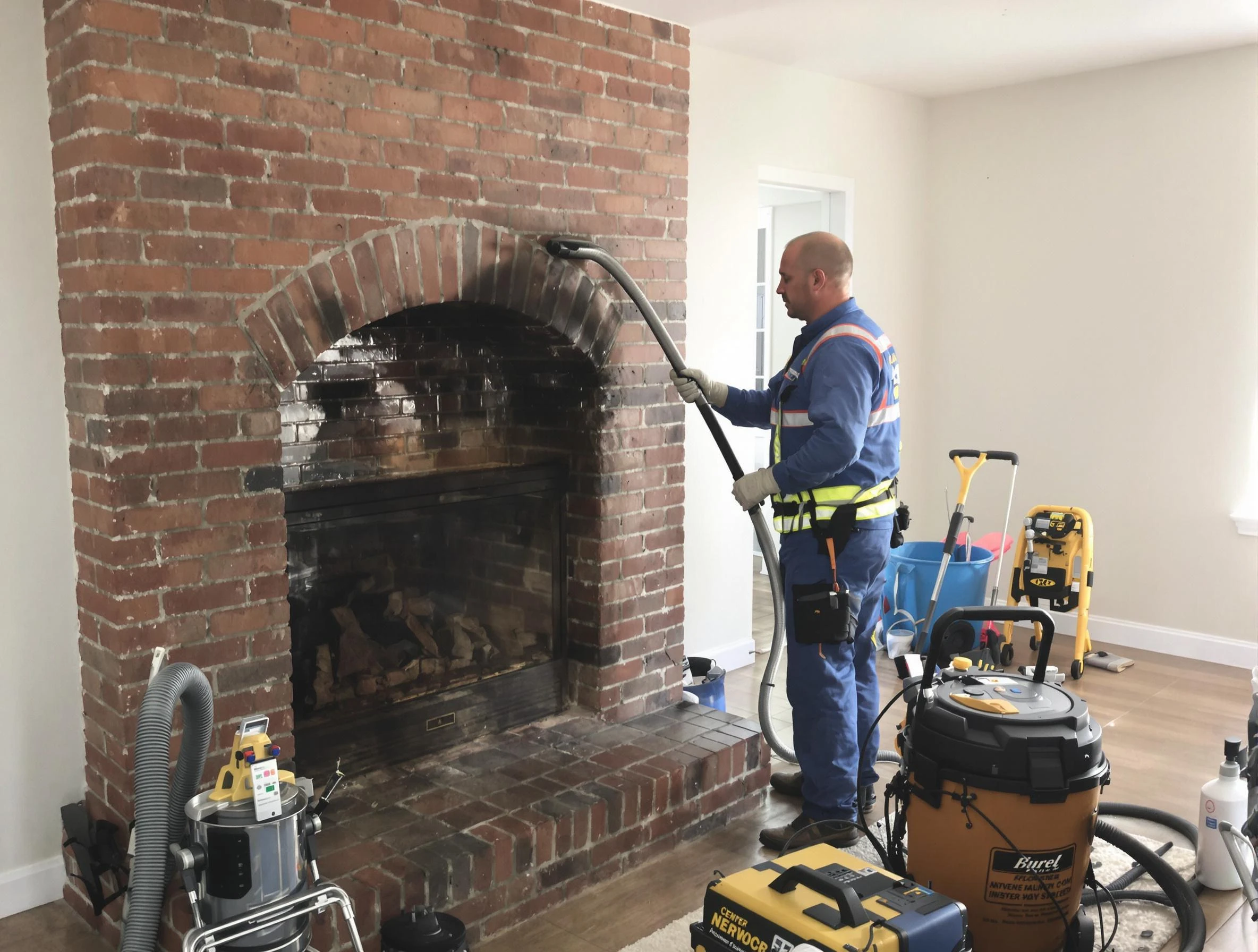Youngtown Chimney Sweep expert performing detailed chimney sweep in Youngtown, AZ